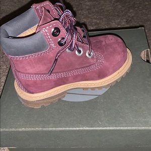 Toddler shoes burgundy
